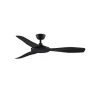 GlideAire 52 in. Indoor/Outdoor Black Ceiling Fan with Remote Control by FANIMATION