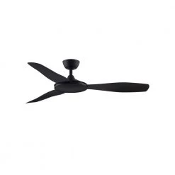 GlideAire 52 in. Indoor/Outdoor Black Ceiling Fan with Remote Control by FANIMATION
