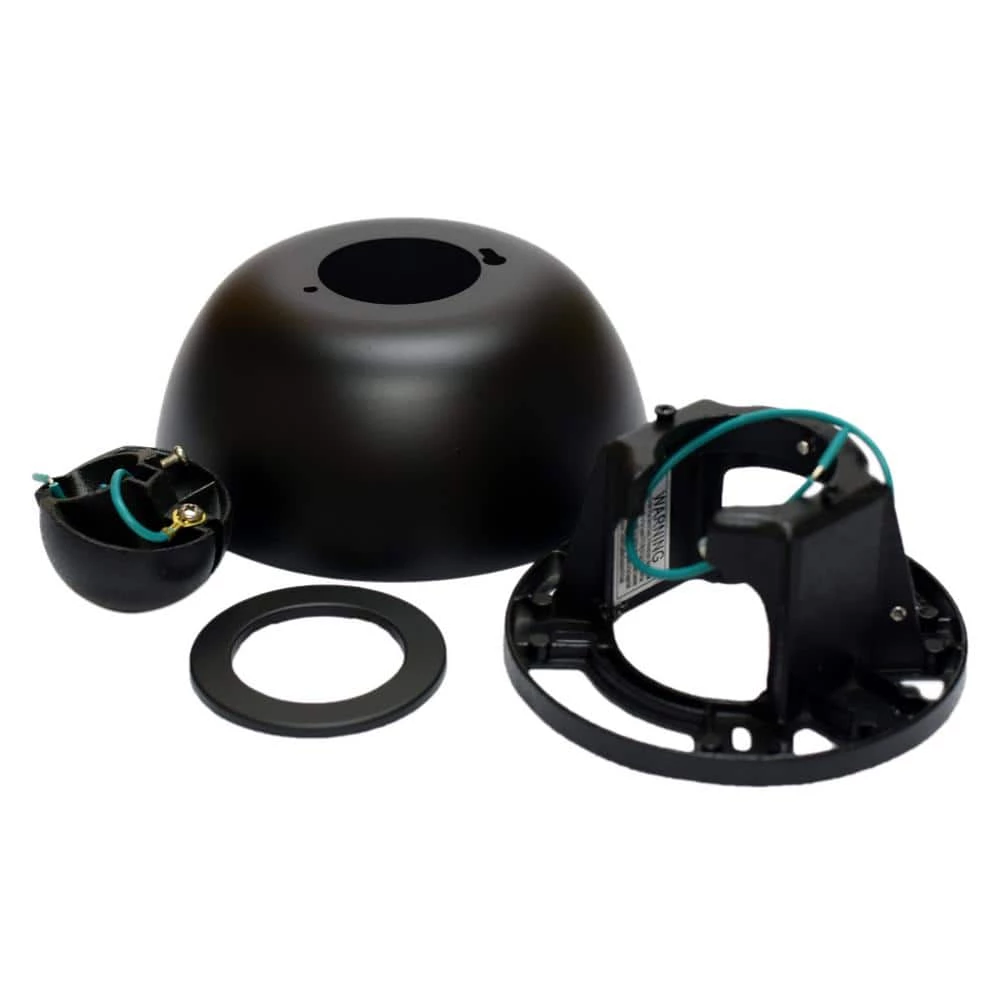 Black 1 in. Sloped Ceiling Kit by FANIMATION 1 Black 1 in. Sloped Ceiling Kit by FANIMATION