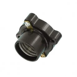 Pony Cleat Style Lamp Holder, Brown by Leviton 6 Pony Cleat Style Lamp Holder, Brown by Leviton -FANIMATION Shop brown leviton lamp sockets 9063 a0 1000