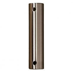 48 in. Brushed Nickel Stainless Steel Extension Downrod by FANIMATION