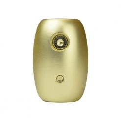 Brushed Satin Brass Downrod Coupler by FANIMATION