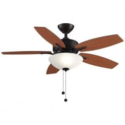 Aire Deluxe 44 in. Dark Bronze Ceiling Fan with Cherry/Dark Walnut Blades and LED Bowl Light Kit by FANIMATION 5 Aire Deluxe 44 in. Dark Bronze Ceiling Fan with Cherry/Dark Walnut Blades and LED Bowl Light Kit by FANIMATION -FANIMATION Shop dark bronze fanimation ceiling fans with lights fp6245bdz c3 1000