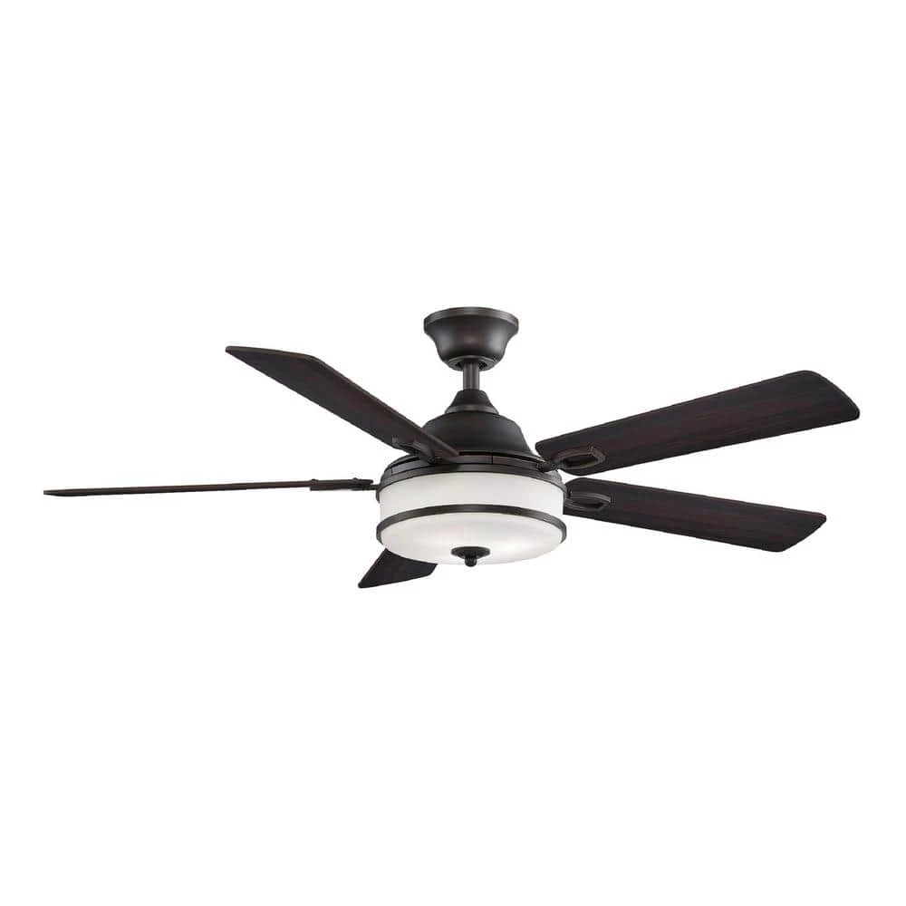 Stafford 52 in. Dark Bronze Ceiling Fan with Light Kit and Remote Control by FANIMATION 1 Stafford 52 in. Dark Bronze Ceiling Fan with Light Kit and Remote Control by FANIMATION