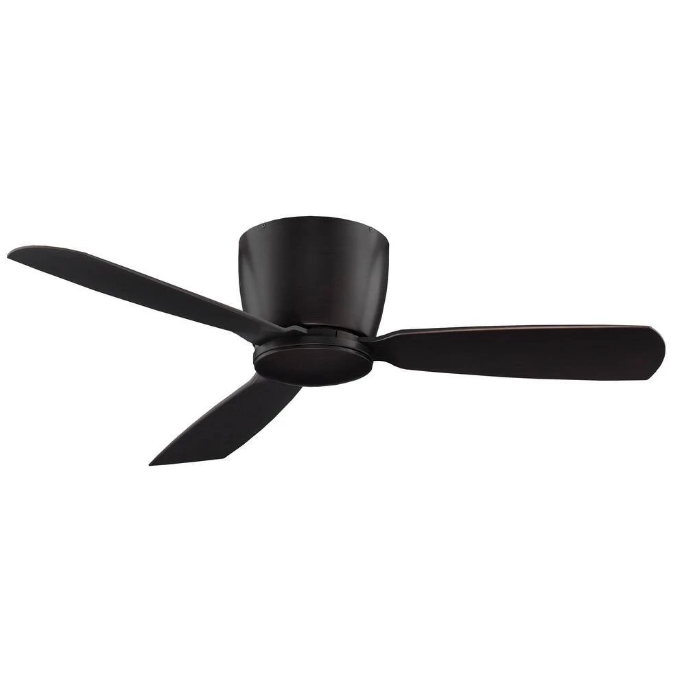 Embrace 44 in. Integrated LED Dark Bronze Ceiling Fan with Opal Frosted Glass Light Kit and Remote Control by FANIMATION 2 Embrace 44 in. Integrated LED Dark Bronze Ceiling Fan with Opal Frosted Glass Light Kit and Remote Control by FANIMATION - Image 2