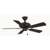 Edgewood 44 44 in. Indoor/Outdoor Dark Bronze with Dark Walnut Blades Ceiling Fan by FANIMATION