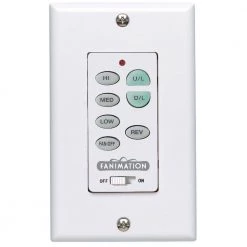 3-Speed Wall Control Reversing Switch, White by FANIMATION