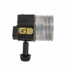 Medium Base Phenolic Aluminum Screw Lampholder Shell, Aluminum by Leviton