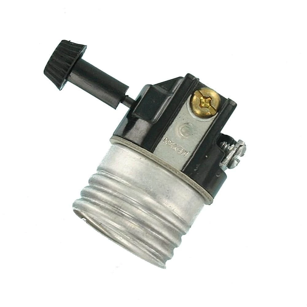 Medium Base Phenolic Aluminum Screw Lampholder Shell, Aluminum by Leviton 5 Medium Base Phenolic Aluminum Screw Lampholder Shell, Aluminum by Leviton - Image 5