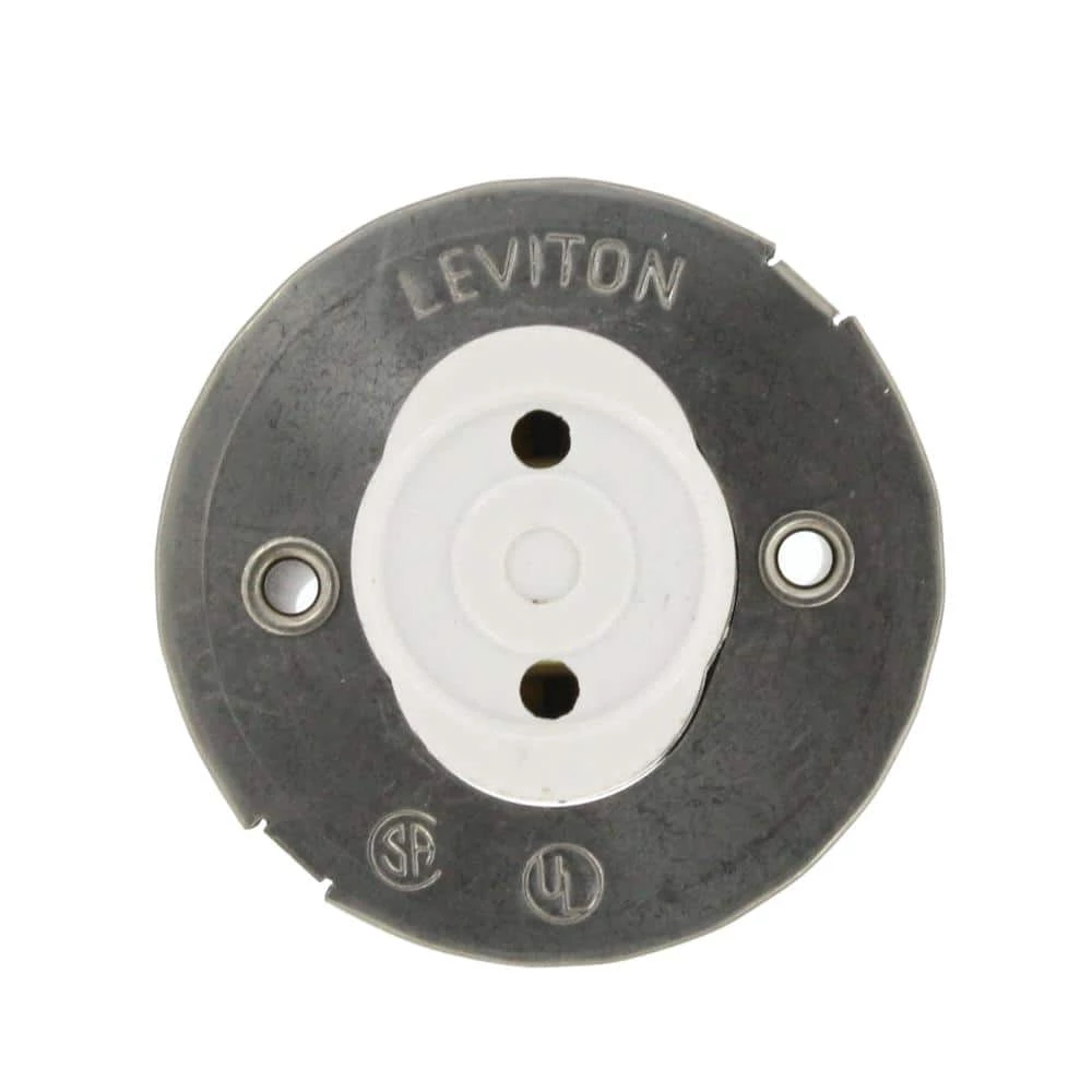 Lampholder For Medium Bipin, Snap-In with Quickwire by Leviton 1 Lampholder For Medium Bipin, Snap-In with Quickwire by Leviton