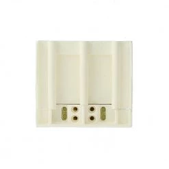 660W Medium Bi-Pin Fluorescent Lampholder for T-8 T-12 Lamps Pedestal Slide-On Recessed Double Contact Stationary Style by Leviton -FANIMATION Shop leviton lamp accessories 13571 nw c3 1000