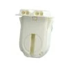 660W Medium Base T8 Bi-Pin Extra-Low Profile Snap-In/Slide-On Lamp-Lock Standard Fluorescent Lampholder, White by Leviton