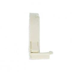 660W Medium Base T8 Bi-Pin Extra-Low Profile Snap-In/Slide-On Fluorescent Lampholder Wide-Wing Design, White by Leviton -FANIMATION Shop leviton lamp accessories 13653 wwp a0 1000