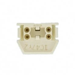 120W Low Profile Miniature Base T5 Bi Pin Lamp Center Snap-In/Slide-On Fluorescent Lampholder, White by Leviton -FANIMATION Shop leviton lamp accessories 13654 snp c3 1000