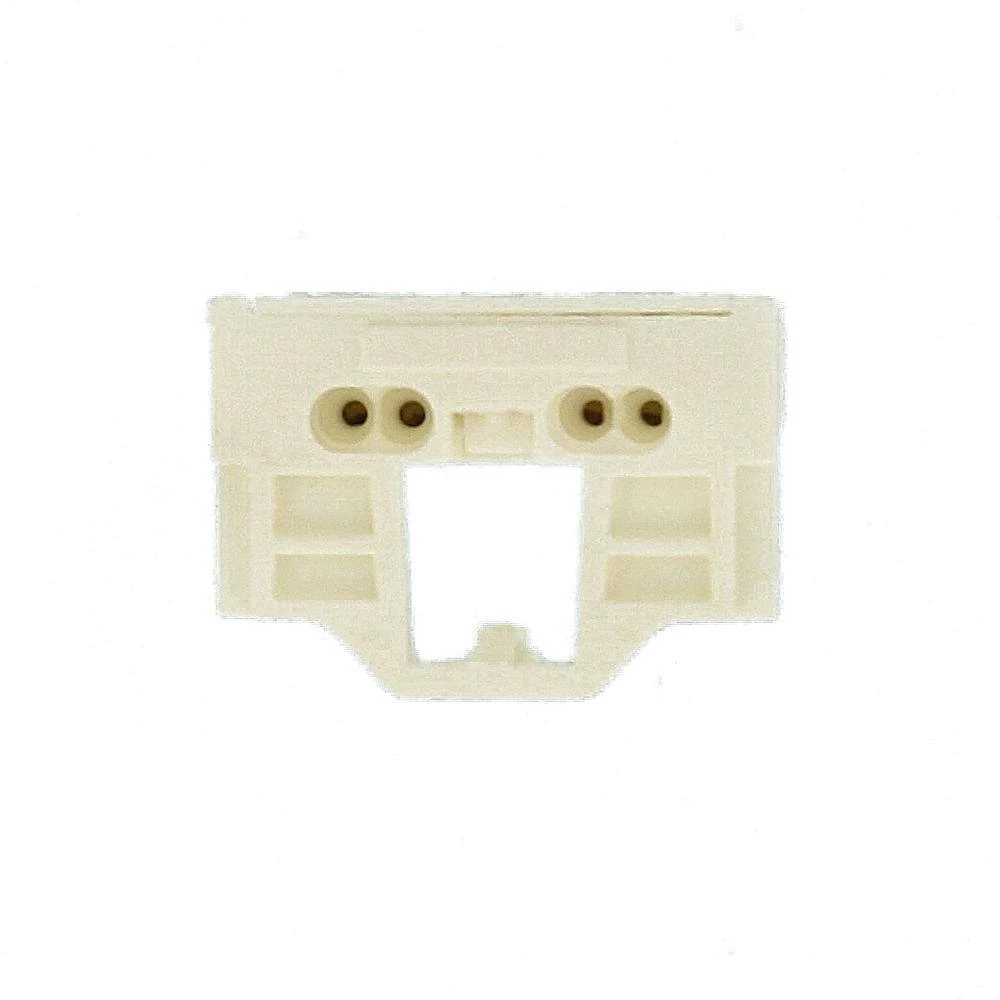 660W Tall Profile Medium Bi Pin Lamp Center for T-8 and T-12 Lamps Snap-In/Slide-On Linear Fluorescent Lampholder, White by Leviton 5 660W Tall Profile Medium Bi Pin Lamp Center for T-8 and T-12 Lamps Snap-In/Slide-On Linear Fluorescent Lampholder, White by Leviton - Image 5