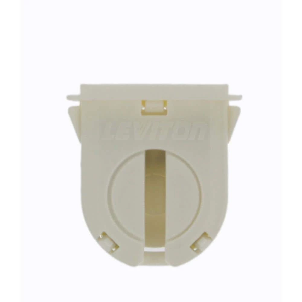 660W Short Profile Small Bi-Pin Lamp Center for T-8 Lamps Slide-On Non Shunted Bottom Load Linear Fluorescent Lampholder by Leviton 1 660W Short Profile Small Bi-Pin Lamp Center for T-8 Lamps Slide-On Non Shunted Bottom Load Linear Fluorescent Lampholder by Leviton