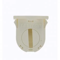 660W Short Profile Small Bi-Pin Lamp Center for T-8 Lamps Snap-In Non Shunted Bottom Load Linear Fluorescent Lampholder by Leviton