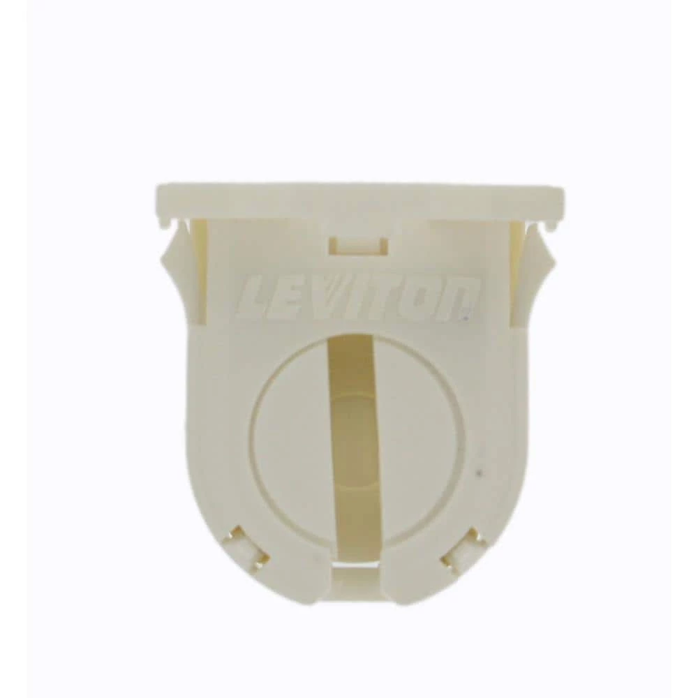 660W Short Profile Small Bi-Pin Lamp Center for T-8 Lamps Snap-In Non Shunted Bottom Load Linear Fluorescent Lampholder by Leviton 1 660W Short Profile Small Bi-Pin Lamp Center for T-8 Lamps Snap-In Non Shunted Bottom Load Linear Fluorescent Lampholder by Leviton