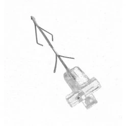 Stainless Steel Snap-In Lamp End Support Clip for Horizontal Mount 2G11 Twin Tube Fluorescent Lampholders by Leviton -FANIMATION Shop leviton lamp accessories 23452 mtl c3 1000