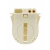 660W Medium Base T-8 Bi-Pin Turn Type Lamp-Lock Snap-In/Slide-On Linear Fluorescent Lampholder, White by Leviton