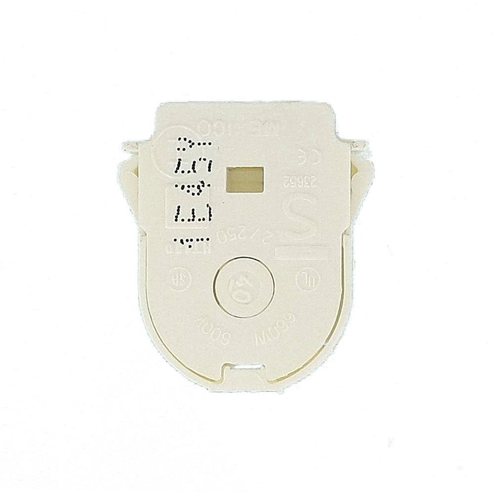 660W Medium Base T-8 Bi-Pin Turn Type Lamp-Lock Snap-In/Slide-On Lamp-Lock Linear Fluorescent Lampholder, White by Leviton 4 660W Medium Base T-8 Bi-Pin Turn Type Lamp-Lock Snap-In/Slide-On Lamp-Lock Linear Fluorescent Lampholder, White by Leviton - Image 4