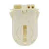 660W Medium Base T-8/T-12 Bi-Pin Turn Type Snap-In/Slide-On Lamp-Lock Linear Fluorescent Lampholder, White by Leviton