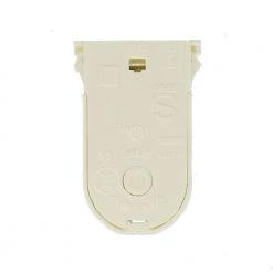 660W Tall Profile Medium Bi-Pin Lamp Center for T-8 and T-12 Lamps Slide-On Linear Fluorescent Lampholder, White by Leviton -FANIMATION Shop leviton lamp accessories 23660 swp 1d 1000