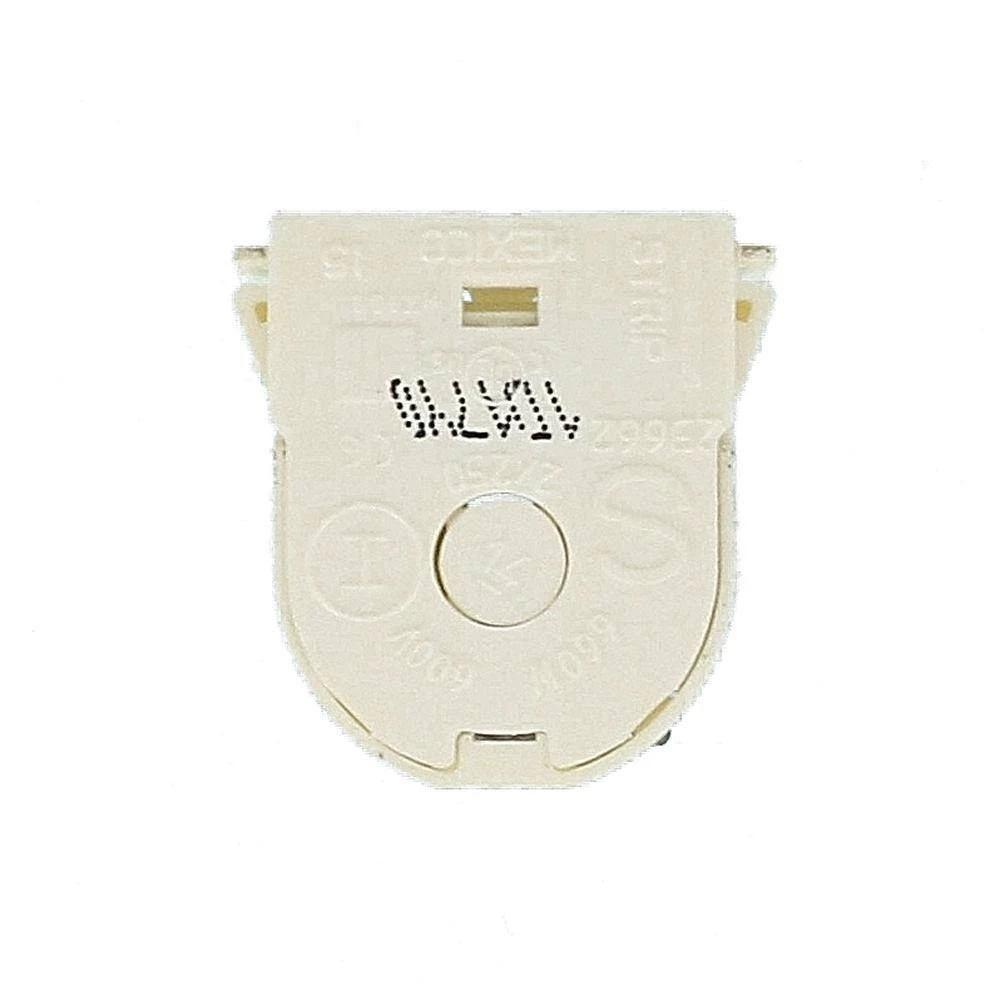 660W Low Profile Small Bi-Pin Lamp Center for T-8 Lamps Slide-On Lamp-Lock Linear Fluorescent Lampholder, White by Leviton 4 660W Low Profile Small Bi-Pin Lamp Center for T-8 Lamps Slide-On Lamp-Lock Linear Fluorescent Lampholder, White by Leviton - Image 4