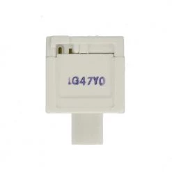 660-Watt White Slimline Base Single Pin Pedestal Slide-On Lock-On Plunger Standard Fluorescent Lampholder by Leviton -FANIMATION Shop leviton lamp accessories 2536 4f 1000