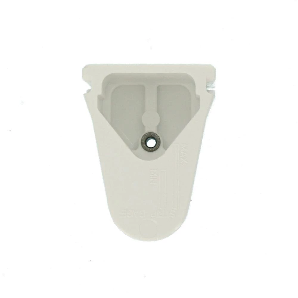 660-Watt White Slimline Base Single Pin Pedestal Slide-On Lock-On Stationary Standard Fluorescent Lampholder by Leviton 4 660-Watt White Slimline Base Single Pin Pedestal Slide-On Lock-On Stationary Standard Fluorescent Lampholder by Leviton - Image 4