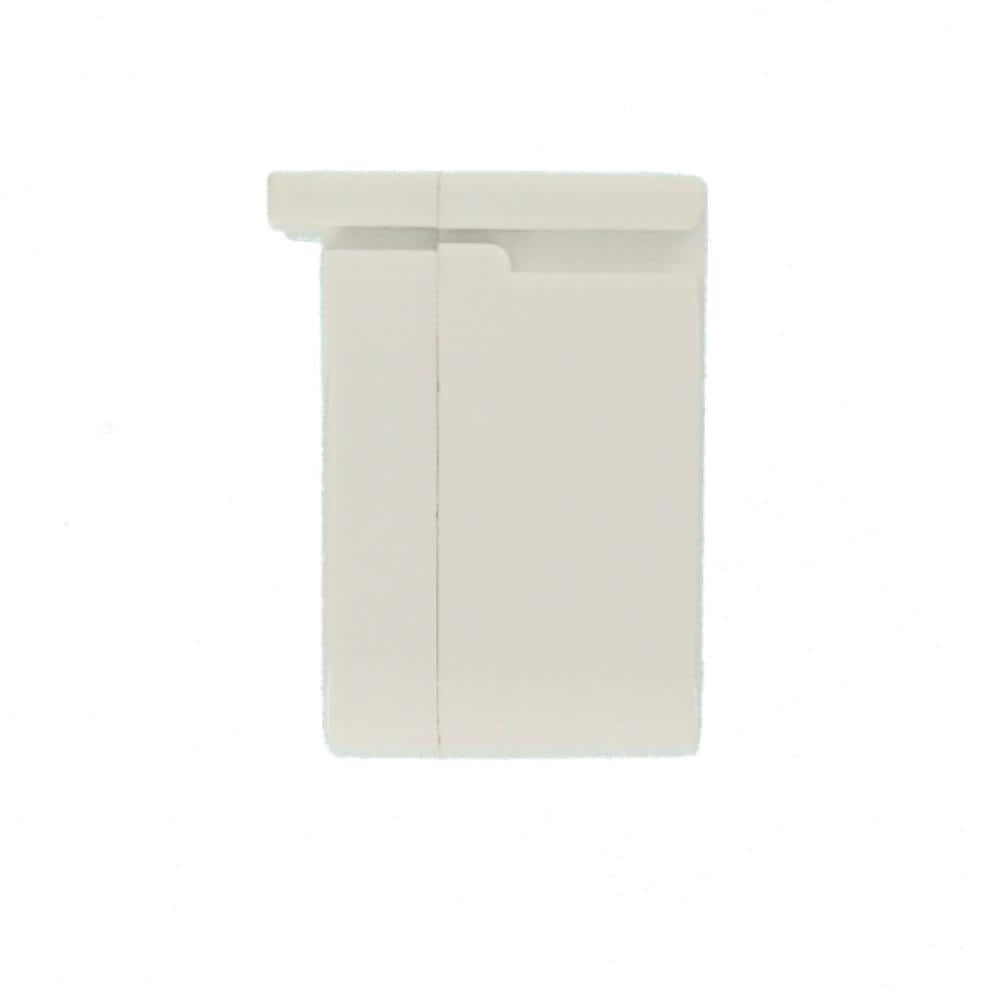 660-Watt White Slimline Base Single Pin Pedestal Slide-On Lock-On Stationary Standard Fluorescent Lampholder by Leviton 3 660-Watt White Slimline Base Single Pin Pedestal Slide-On Lock-On Stationary Standard Fluorescent Lampholder by Leviton - Image 3