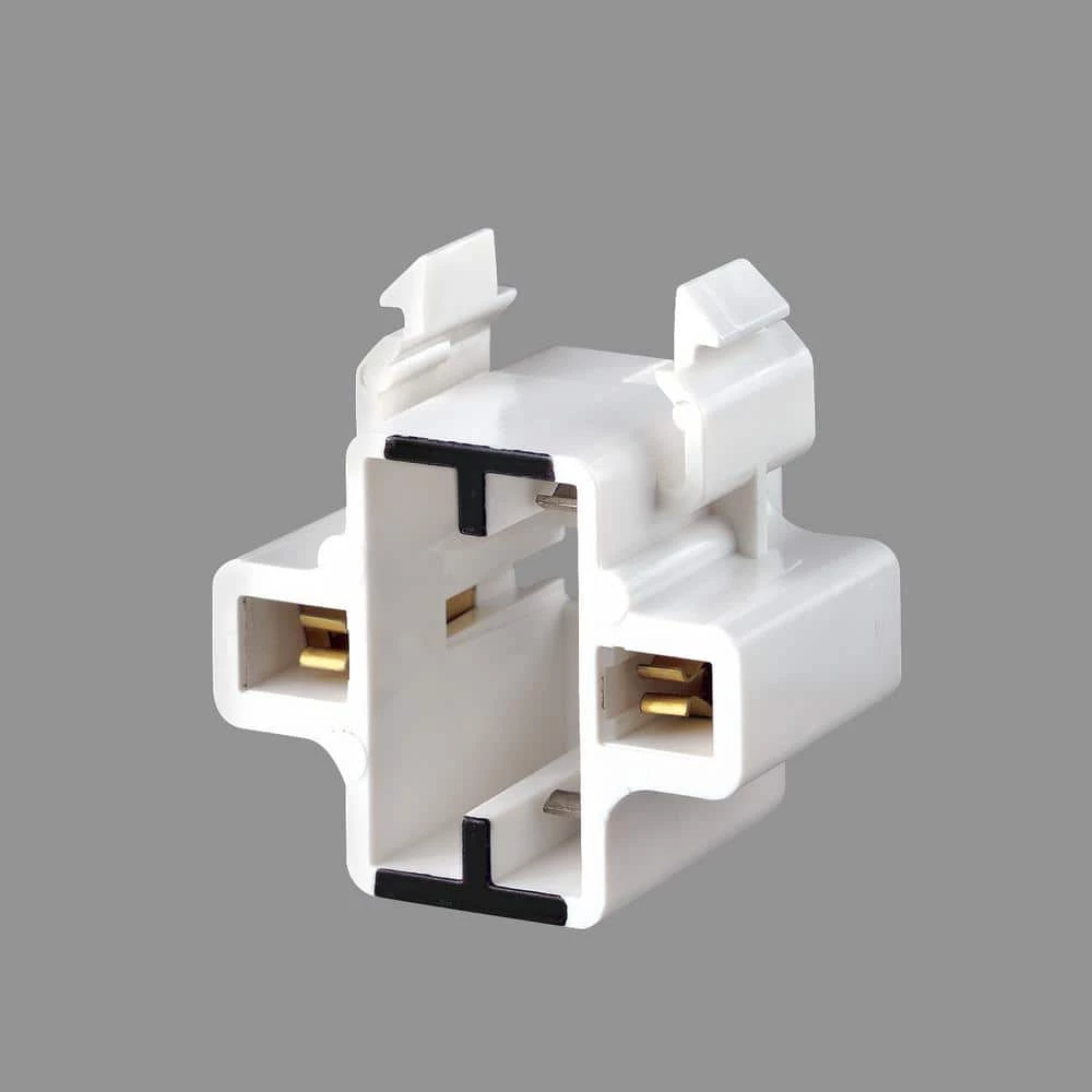 75-Watt G23 And G23-2 Lamp Base 13-Watt 2-Pin Snap-In Compact Fluorescent Lampholder, White by Leviton 1 75-Watt G23 And G23-2 Lamp Base 13-Watt 2-Pin Snap-In Compact Fluorescent Lampholder, White by Leviton