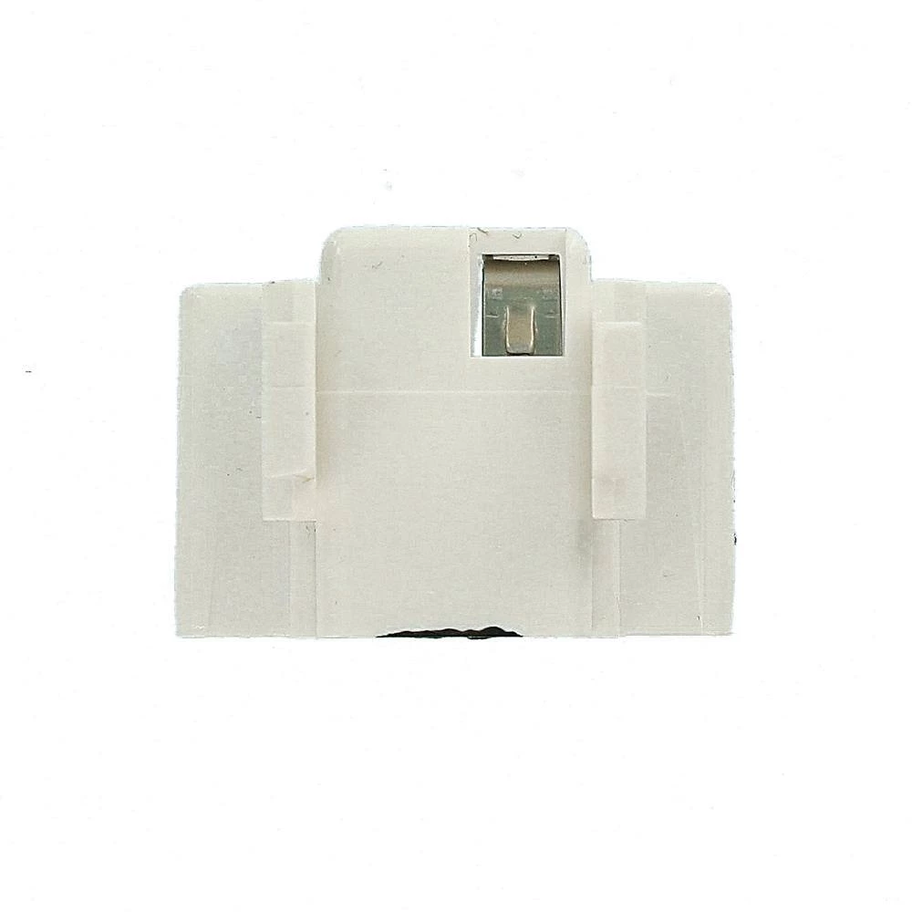 75-Watt G23 And G23-2 Lamp Base 13-Watt 2-Pin Snap-In Compact Fluorescent Lampholder, White by Leviton 5 75-Watt G23 And G23-2 Lamp Base 13-Watt 2-Pin Snap-In Compact Fluorescent Lampholder, White by Leviton - Image 5