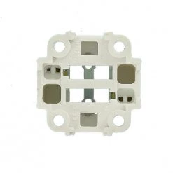 75W G24d-3 Lamp Base 26-Watt 2-Pin Screw-Down Compact Fluorescent Lampholder, White with Orange by Leviton -FANIMATION Shop leviton lamp accessories 26725 213 1d 1000