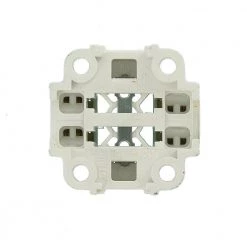 75W GX24q-6 Lamp Base 70W 4-Pin Screw-Down Compact Fluorescent Lampholder, White with Red by Leviton -FANIMATION Shop leviton lamp accessories 26725 416 1d 1000