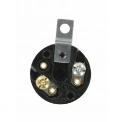 660W Medium Base One-Piece Single Circuit Keyless Bracket Mount Phenolic Incandescent Lampholder, Black by Leviton