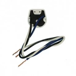 660W Medium Base Bi-Pin Butt-On Screw Mount Turn-Type Standard Fluorescent Lampholder, White by Leviton -FANIMATION Shop leviton lamp accessories 389 w 1d 1000