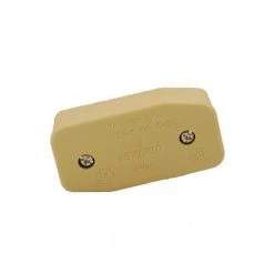 3 Amp Single Pole Feed Thru Appliance Switch, Ivory by Leviton