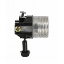 250W Medium Base 2-Circuit Turn Knob Incandescent Lampholder Interior by Leviton