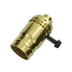 250W Medium Base 2-Circuit Turn Knob Brass Shell Incandescent Lampholder (For 3-Way Lamps), Brass by Leviton 7 250W Medium Base 2-Circuit Turn Knob Brass Shell Incandescent Lampholder (For 3-Way Lamps), Brass by Leviton -FANIMATION Shop leviton lamp accessories 7090 br a0 1000