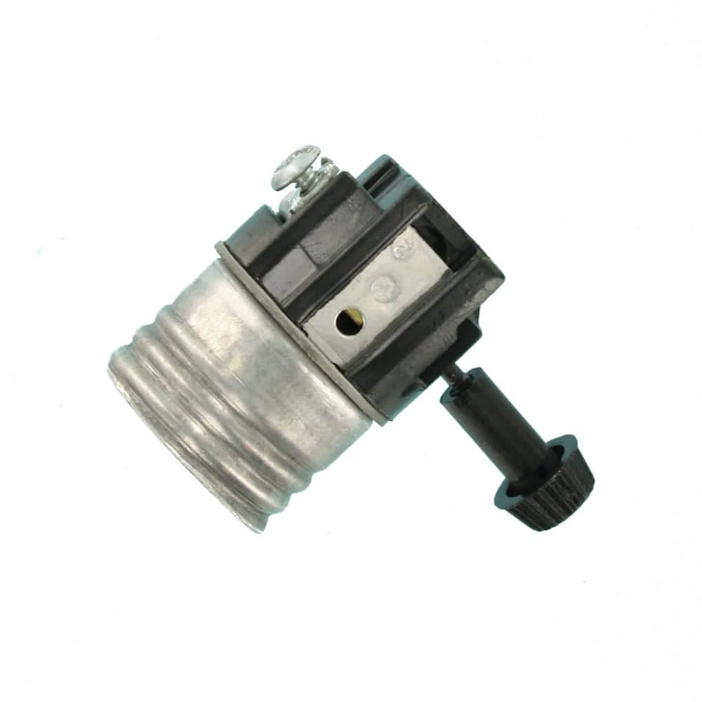 250W Medium Base 2-Circuit Turn Knob Incandescent Lampholder Interior (For 3-Way Lamps) by Leviton 5 250W Medium Base 2-Circuit Turn Knob Incandescent Lampholder Interior (For 3-Way Lamps) by Leviton - Image 5