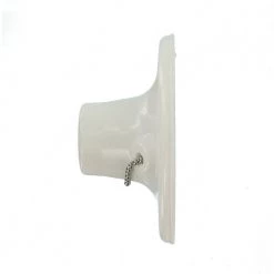 660W Medium Base One-Piece Single Circuit Outlet Box Mount Plastic Incandescent Lampholder with Pullchain, White by Leviton -FANIMATION Shop leviton lamp accessories 8827 cw1 a0 1000