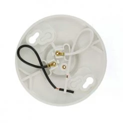 660-Watt Medium Base Single Circuit Keyless Outlet Box Mount Plastic Incandescent Lampholder, White by Leviton -FANIMATION Shop leviton lamp accessories 8829 cw2 1d 1000