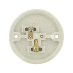660 Wat Medium Base One-Piece Single Circuit Keyless Ceiling Mount Glazed Porcelain Incandescent Lampholder, White by Leviton 9 660 Wat Medium Base One-Piece Single Circuit Keyless Ceiling Mount Glazed Porcelain Incandescent Lampholder, White by Leviton -FANIMATION Shop leviton lamp accessories 9874 1d 1000