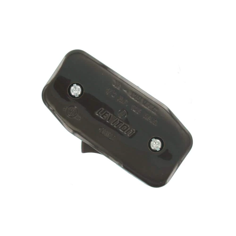 3 Amp Appliance Cord Brown Switch by Leviton 2 3 Amp Appliance Cord Brown Switch by Leviton - Image 2