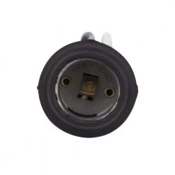 Rubber Weatherproof Outdoor Light Socket for Medium Base Incandescent Bulbs by Leviton -FANIMATION Shop leviton lamp sockets 124 d 1f 1000