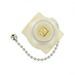 660-Watt 15 Amp 2-Outlet Socket Adapter with Pullchain, Ivory by Leviton -FANIMATION Shop leviton lamp sockets 1406 i 1d 1000