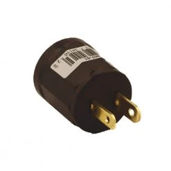 600-Watt Medium Base Outlet to Socket Lampholder, Brown by Leviton