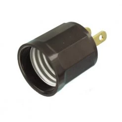 600-Watt Medium Base Outlet to Socket Lampholder, Brown by Leviton 6 600-Watt Medium Base Outlet to Socket Lampholder, Brown by Leviton -FANIMATION Shop leviton lamp sockets 61 a0 1000