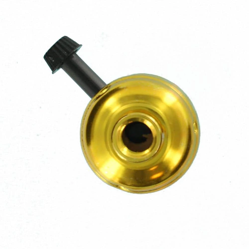 250W Medium Base 2-Circuit Turn Knob Aluminum Shell Incandescent Lampholder (Controls 2 Sockets), Brass by Leviton 4 250W Medium Base 2-Circuit Turn Knob Aluminum Shell Incandescent Lampholder (Controls 2 Sockets), Brass by Leviton - Image 4